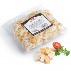 KEDVENC Údená slanina biela kocky bez kože 500g