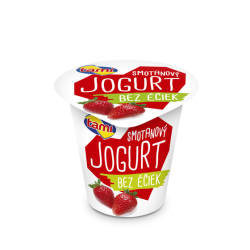 Jogurt BezEčiek Jahoda 135g