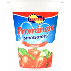 Prominent smotanový jogurt jahoda 135 g