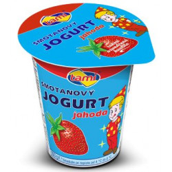 Smotanový jogurt jahoda 150 g