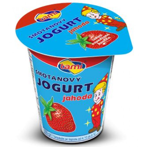 Smotanový jogurt jahoda 150 g
