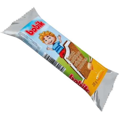 Bobík tyčinka mlieko a med 28g