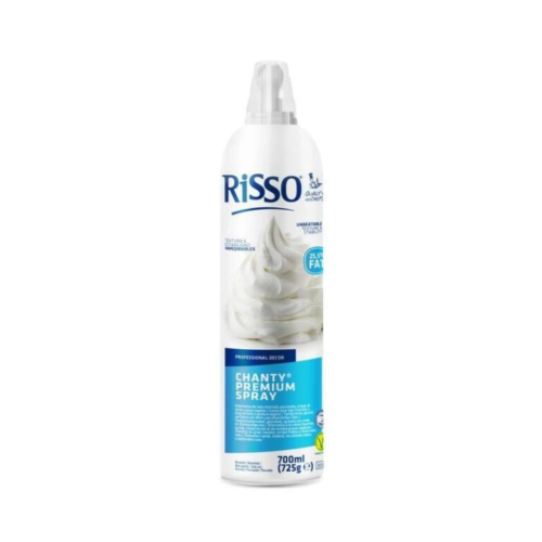 RISSO Šľahačka v spreji, sladená 25% 700 ml