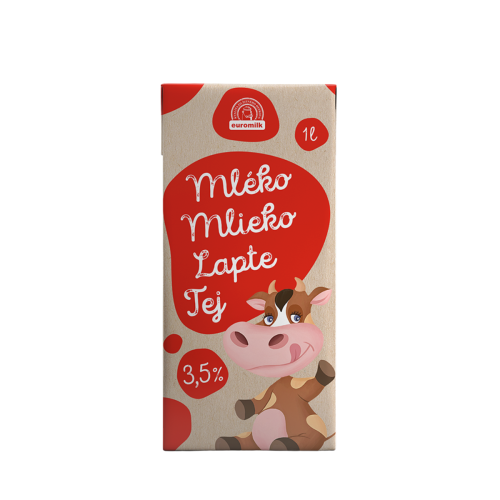 UHT Mlieko trvanlivé  3,5%, 1l 
