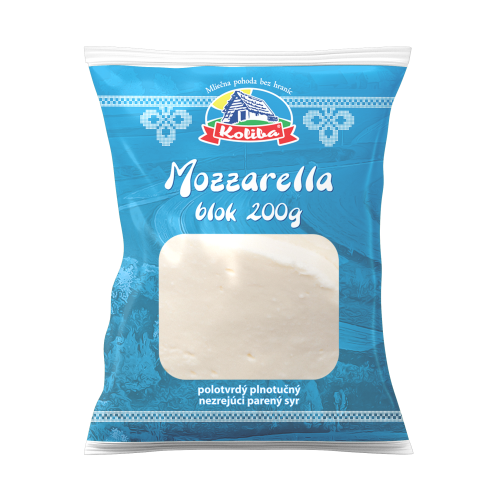 Mozzarella blok 200g