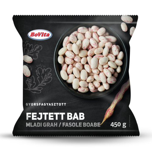 BOVITA Fazuľa predvarená mrazená 450g