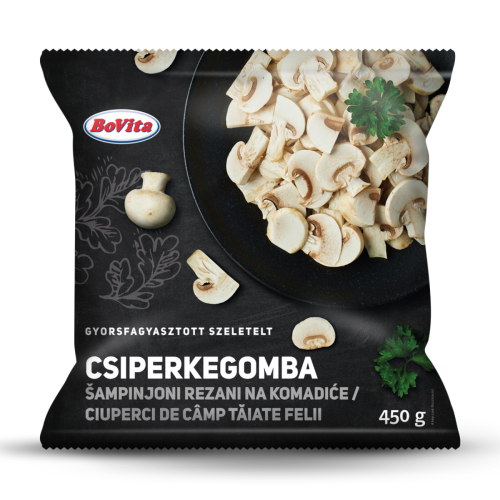 BOVITA Šampiňóny krájané mrazené 450g
