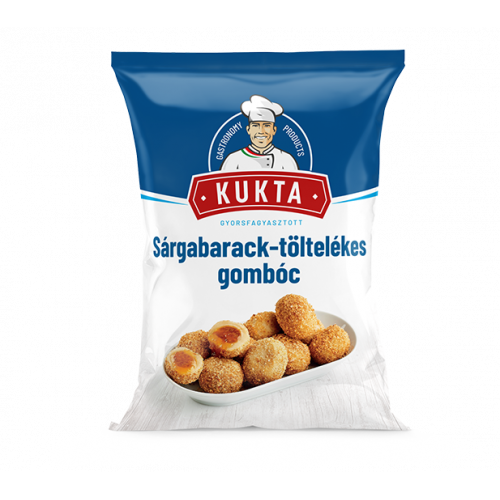 KUKTA Zemiakové knedlíčky plnené marhuľovou plnkou 2,5kg
