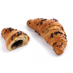 Croissant s lieskovo-orieškovou a čoko náplňou 95g