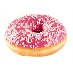 Donut s jahodovou príchuťou 56g ( 60x56g )