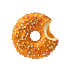 Donut s maracujovou náplňou 71g