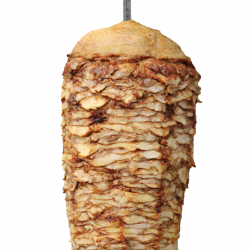 Gyros-Kebab kuracie stehno bez kosti s kožou     (7kg)