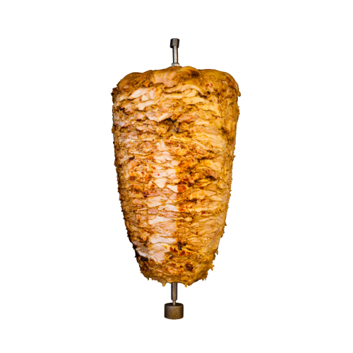 Gyros-Kebab kuracie stehno bez kosti s kožou   (10kg)