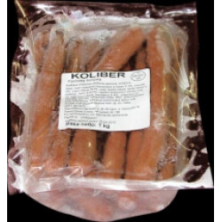 HOT-DOG párky hydinové, mrazené, KOLIBER ( 50g/ks )