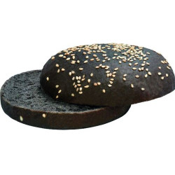 KUKTA Hamburgerová žemľa Čierna 125mm