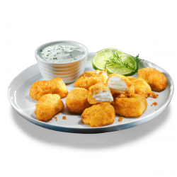 Obaľované nugetky fish and chips 3kg (z aljašskej tresky) 