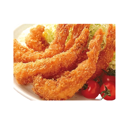 Predsmažené, obaľované, rýchlomrazené koktailové krevety MAXI 1x5kg