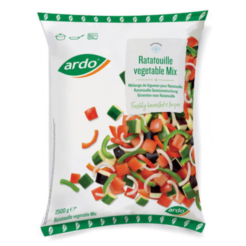 ARDO Zeleninová zmes Ratatouille ( 4x2,5kg )