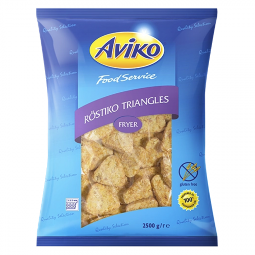 Aviko Rösticos - zemiakové trojuholníky 2,5 kg