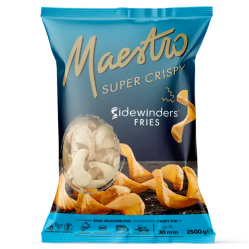 Sidewinders zemiakové plátky chrumkavé 2,5kg