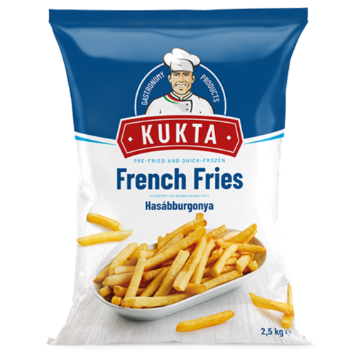 KUKTA Zemiakové hranolky 2,5kg
