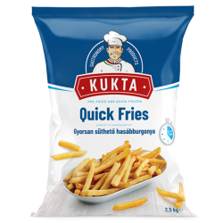 KUKTA Turbo zemiakové hranolky (90 s) 2,5kg
