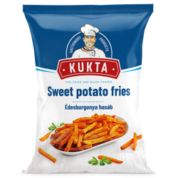 KUKTA Sladké zemiakové hranolky 2,5kg