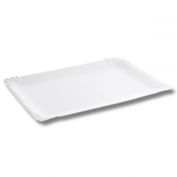 Papierové tácky 21x29cm, plošná hmotnosť 350g (125ks)