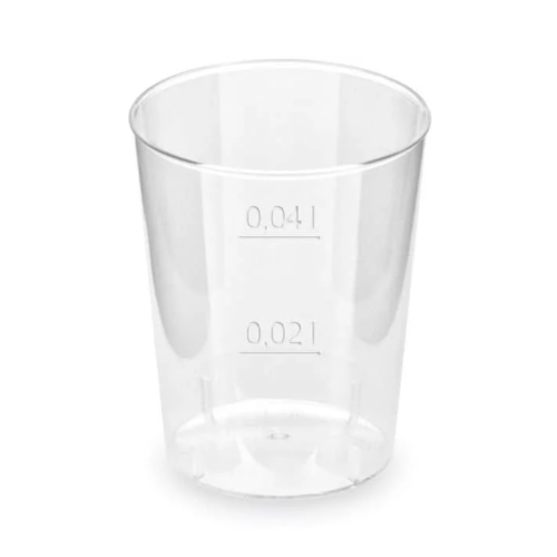 Pohár kryštáľový 2cl/4cl á-50ks/40