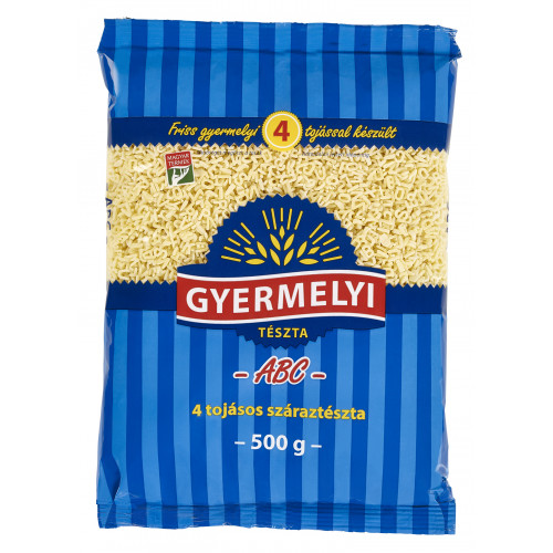 GYERMELYI ABC cestoviny 4 vaj. 500g