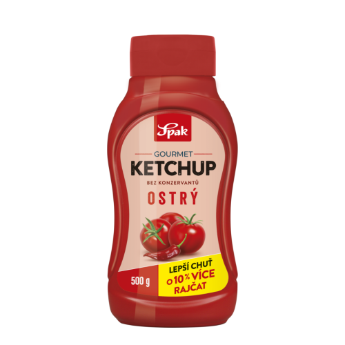 SPAK Kečup Gourmet 900g ostrý 