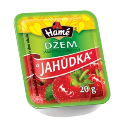 Džem porcie 20g, JAHODOVÝ, Hamé