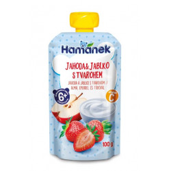 DV Hamánek Jahoda a tvaroh 100g