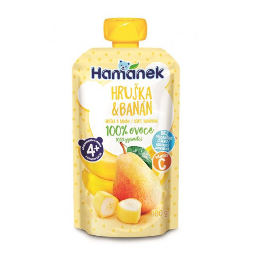 DV Hamánek Hruška a banán 100g