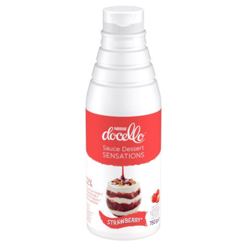 NESTLE Docello Toping Jahoda 6x750g