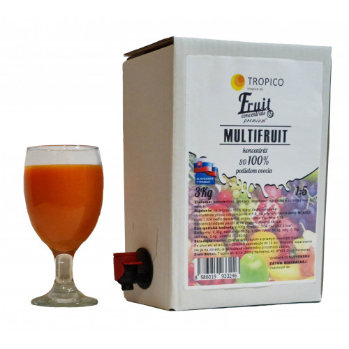 Koncentrát Fruit Premium Multifruit 3kg 