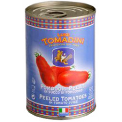 Lúpané paradajky Tomadini, 2500g