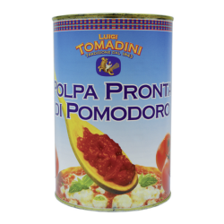 Drvené PIZZA paradajky TOMADINI, 4050g