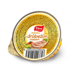 Hydinová paštéta 48g VIVA
