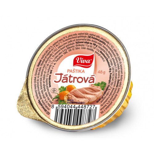 Pečeňová paštéta 48g VIVA