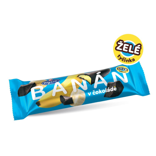 Tyčinka Banán v čokoláde 40g., I.D.C.