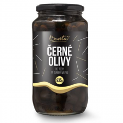 Čierne olivy bez kôstky, 900g/454g