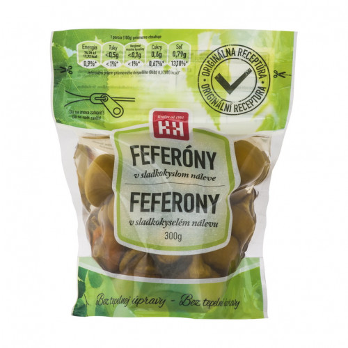 Feferóny guľaté 1 l ,0,37kg