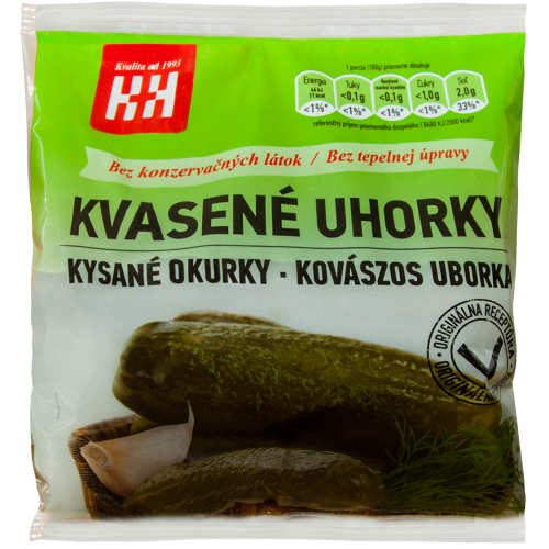 Kvasené uhorky 1 l, 0,6kg