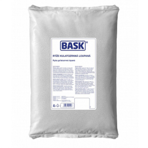Ryža guľatozrnná BASK, 5kg