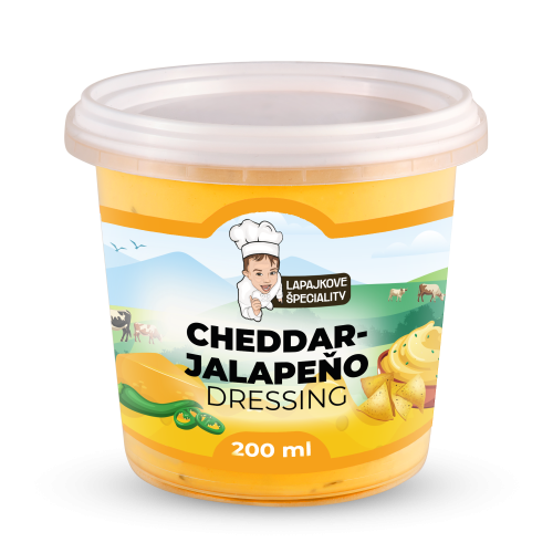 Cheddar Jalapeňo dressing 200 ml