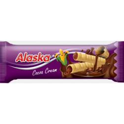 Trubička Alaska kukuričná s kakaovou nápňou 18g