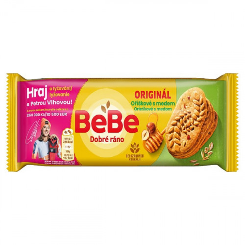 BeBe Dobré ráno orieškové s medom 50g