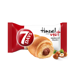 Croissant 7Days 60g lieskový oriešok