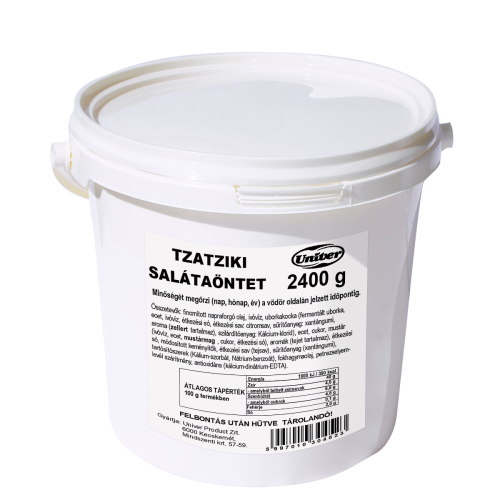 Tzatziki dressing 2,4kg vedro Univer